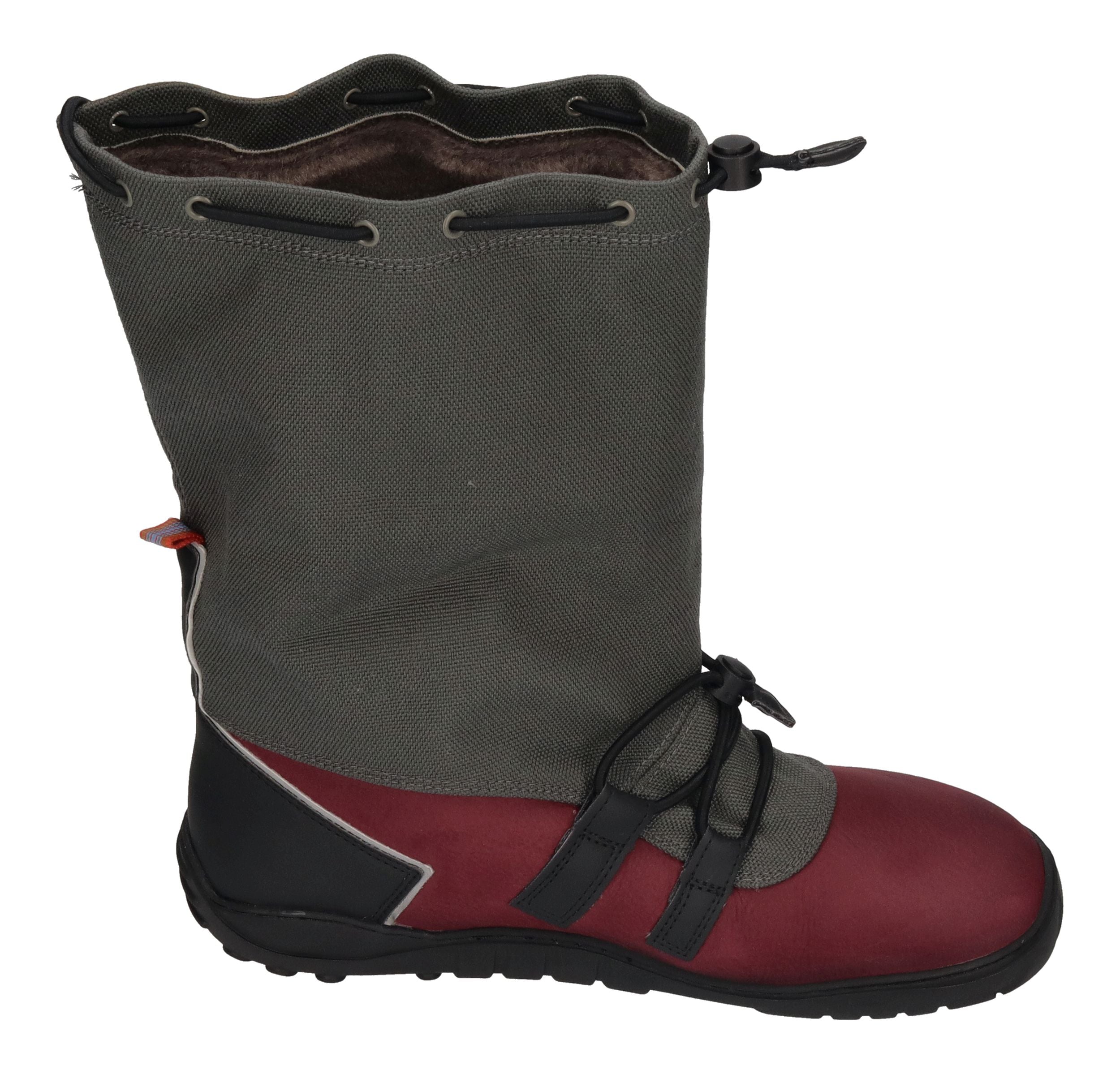 KOEL Damenschuhe Barefoot Stiefel RANA TEX LEGION bordo
