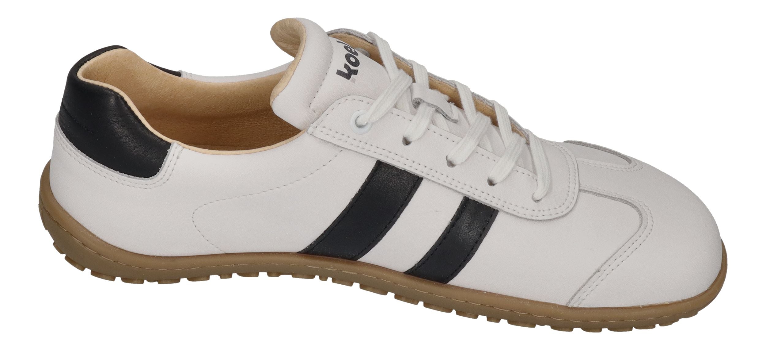 KOEL Damenschuhe Barfuß Sneakers ILA NAPA off white black