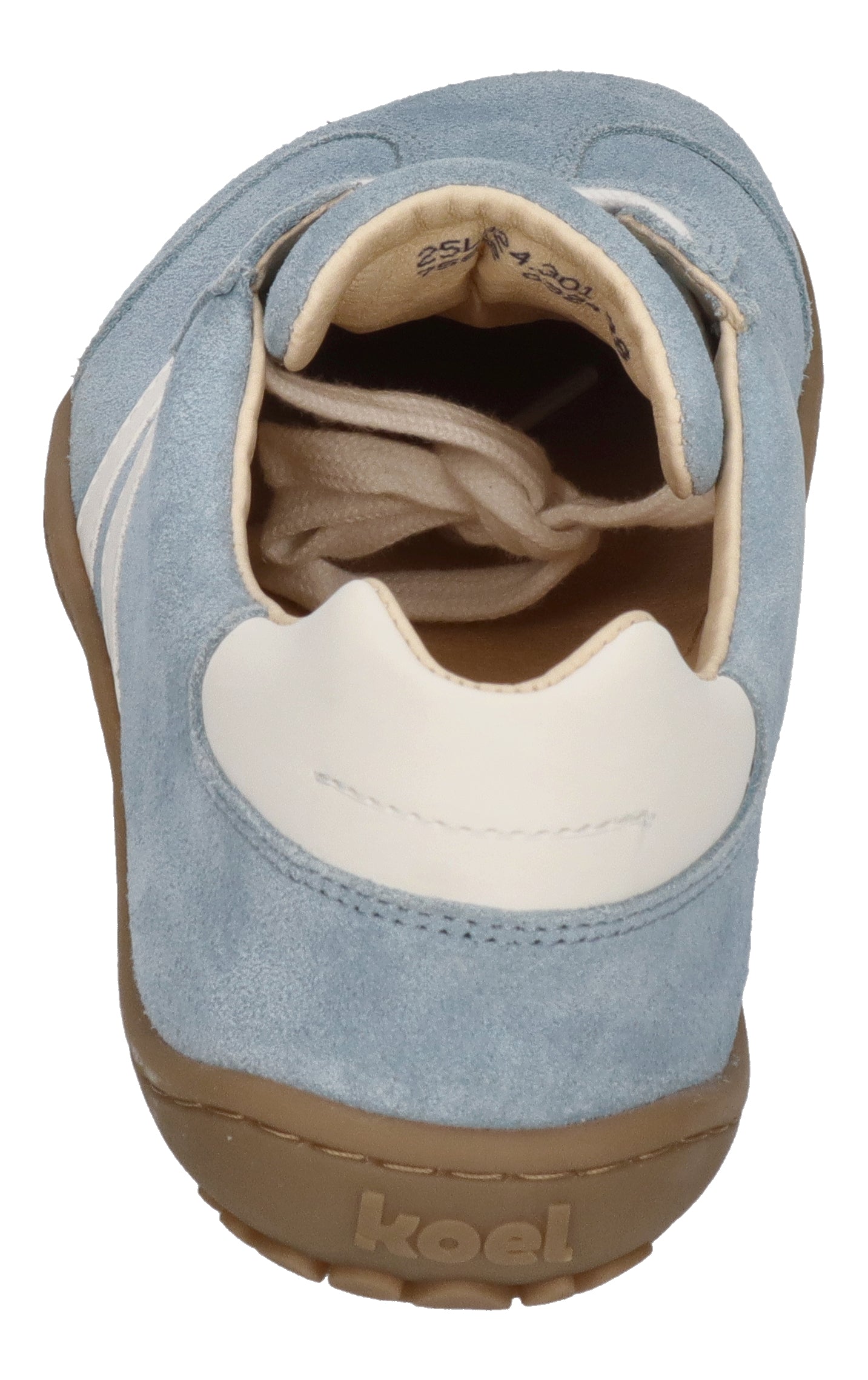 KOEL Damenschuhe Barfuß Sneakers ILA SUEDE - aqua