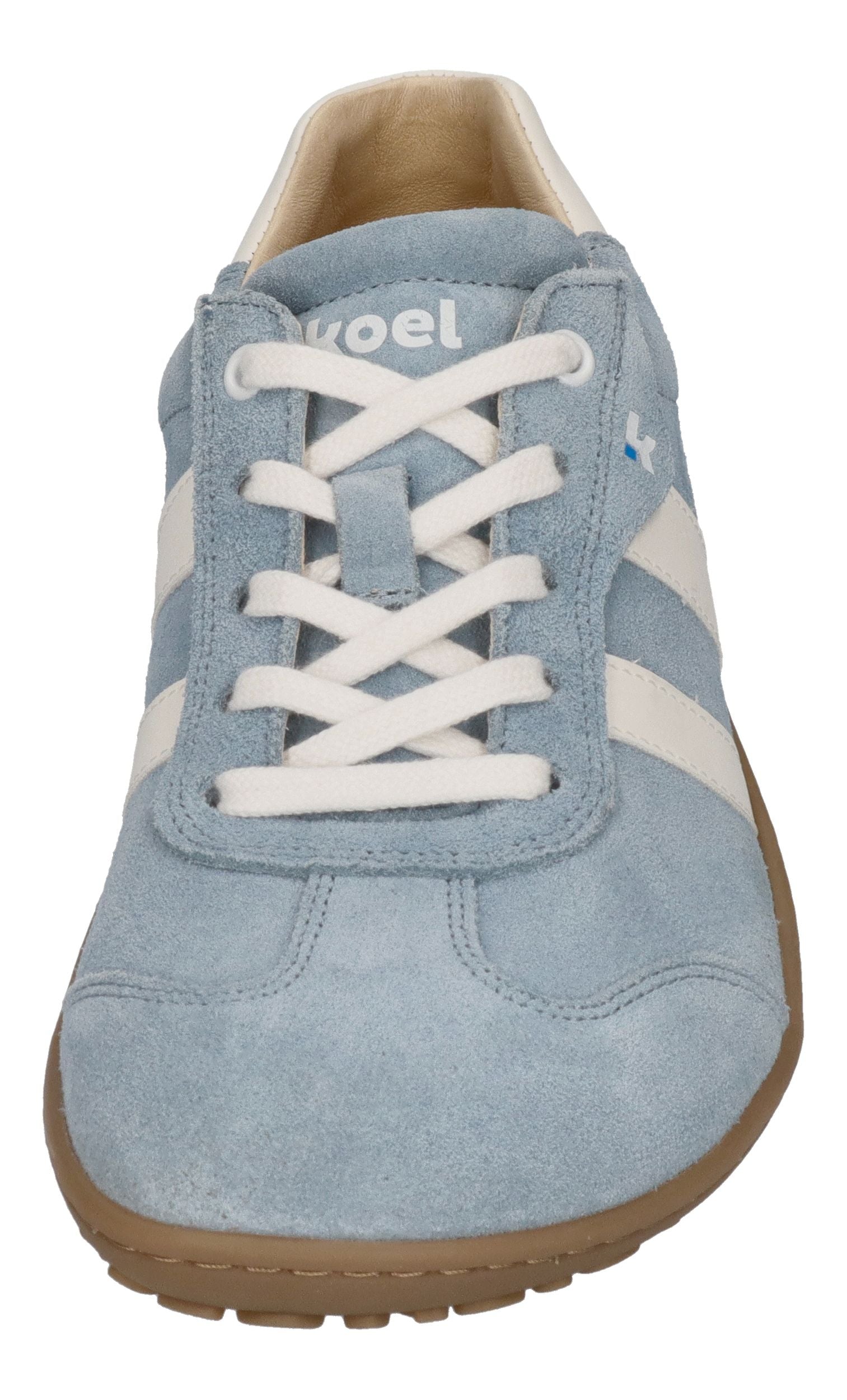 KOEL Damenschuhe Barfuß Sneakers ILA SUEDE - aqua