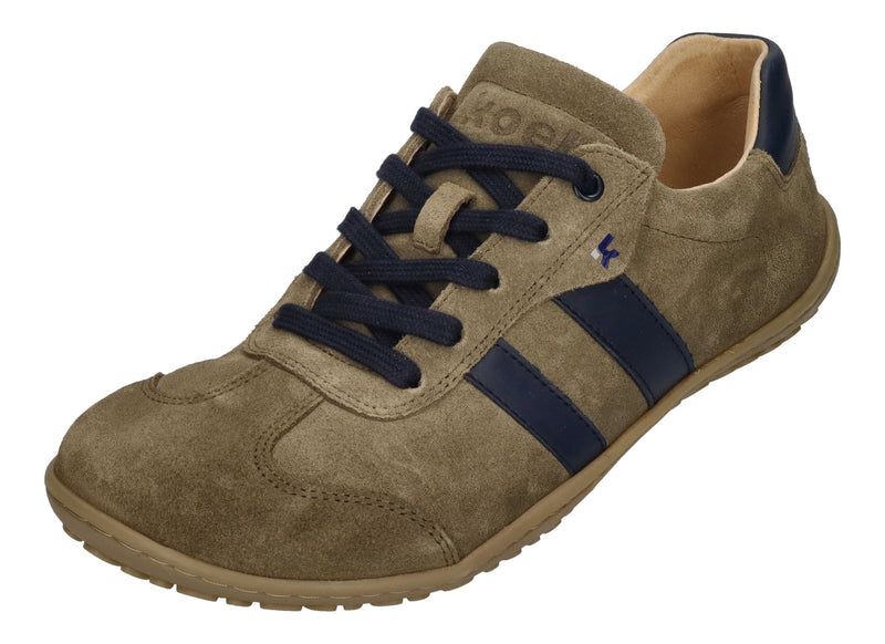 KOEL Damenschuhe Barfuß Sneakers ILA SUEDE - olive