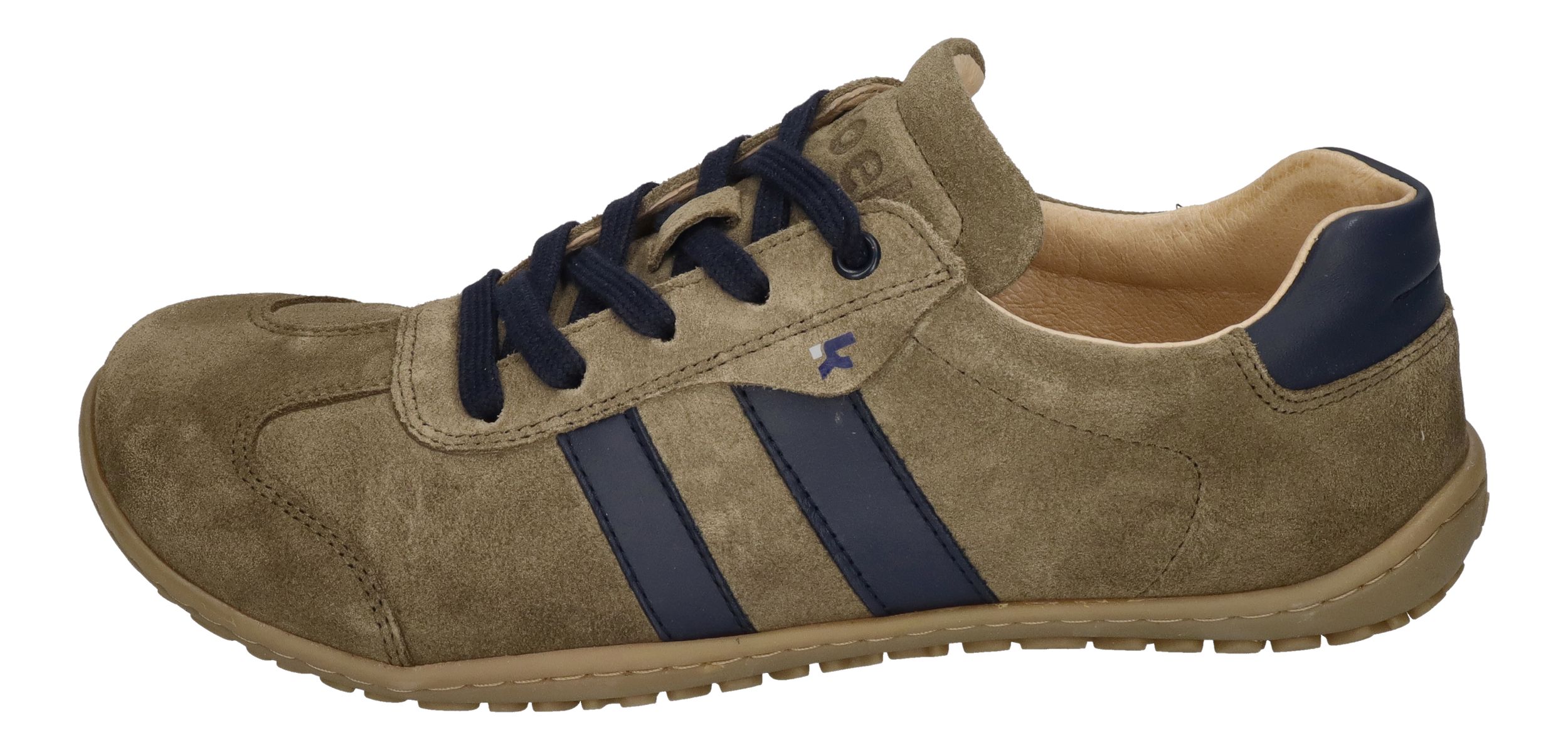 KOEL Damenschuhe Barfuß Sneakers ILA SUEDE - olive