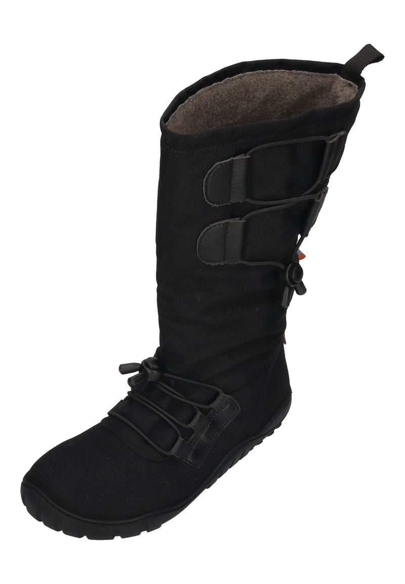 KOEL Damenschuhe - Gefütterte Barefoot Stiefel RANA L XL - black