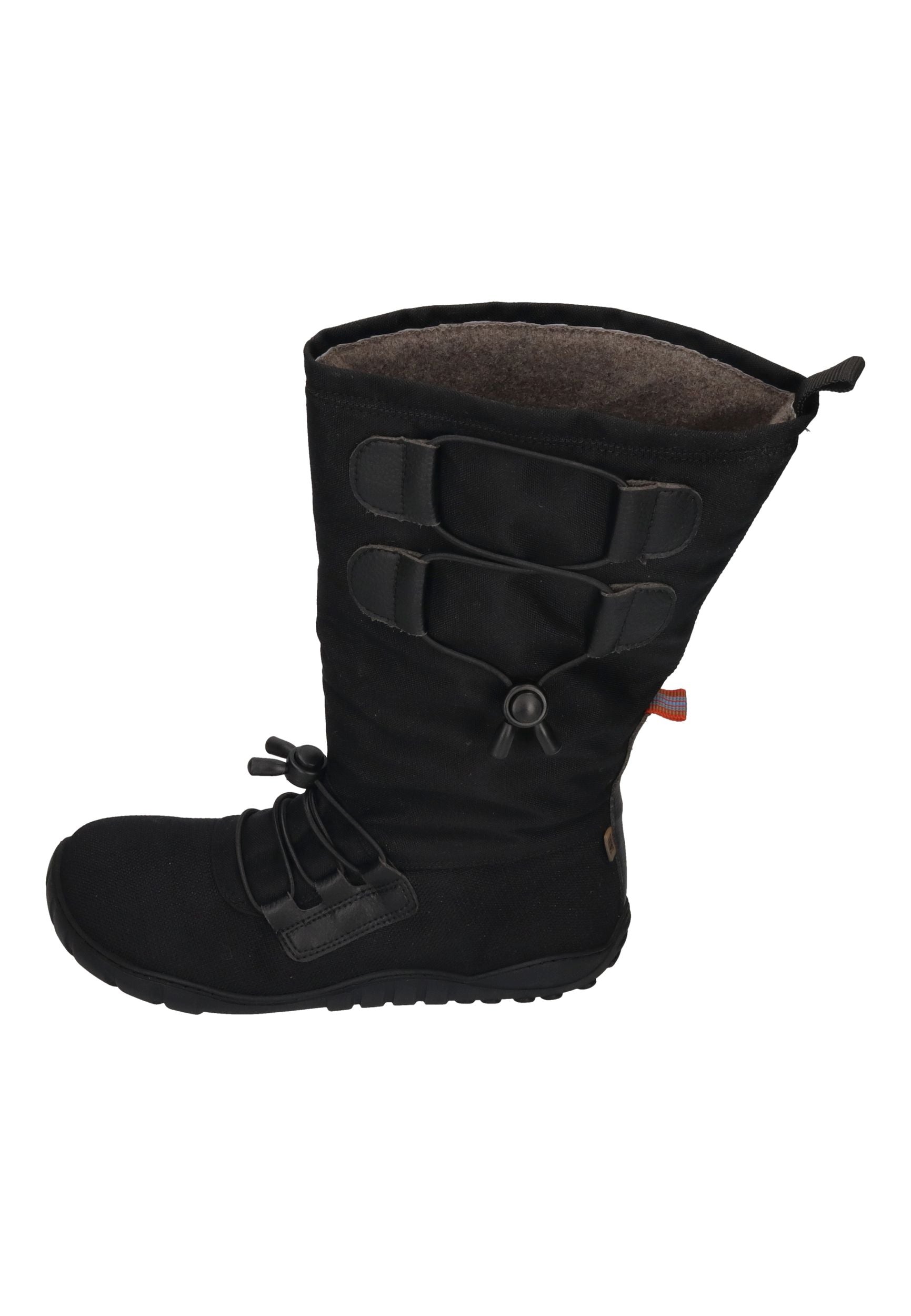 KOEL Damenschuhe - Gefütterte Barefoot Stiefel RANA L XL - black