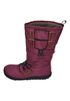 KOEL Damenschuhe - Gefütterte Barefoot Stiefel RANA L XL - bordo