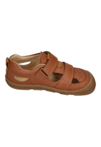 KOEL Extraweite Barefoot Kinder Sneakers KATO W II cognac