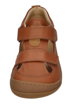 KOEL Extraweite Barefoot Kinder Sneakers KATO W II cognac