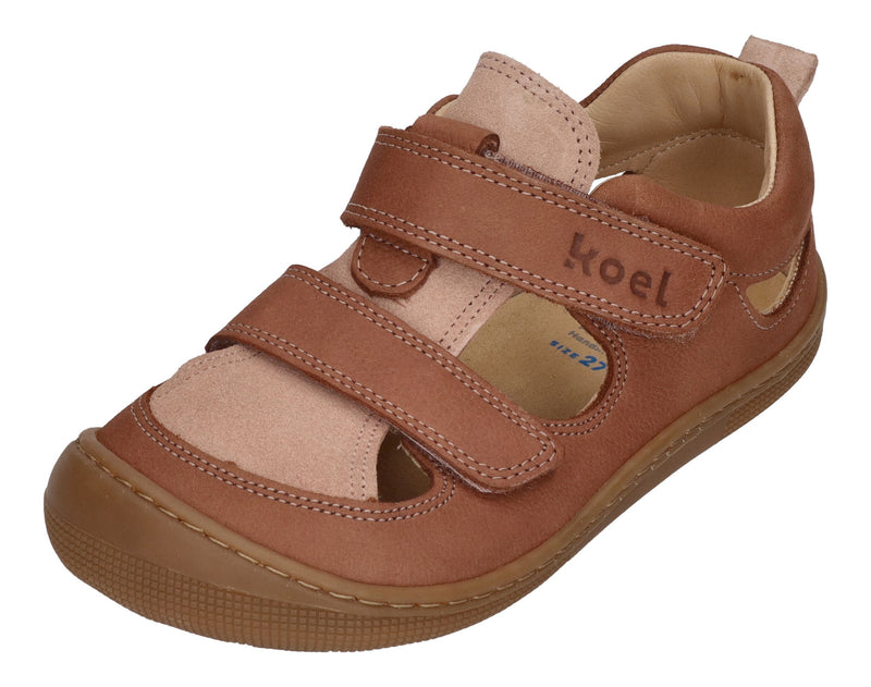 KOEL Extraweite Barefoot Kinderschuhe KATO W NAPPA old pink
