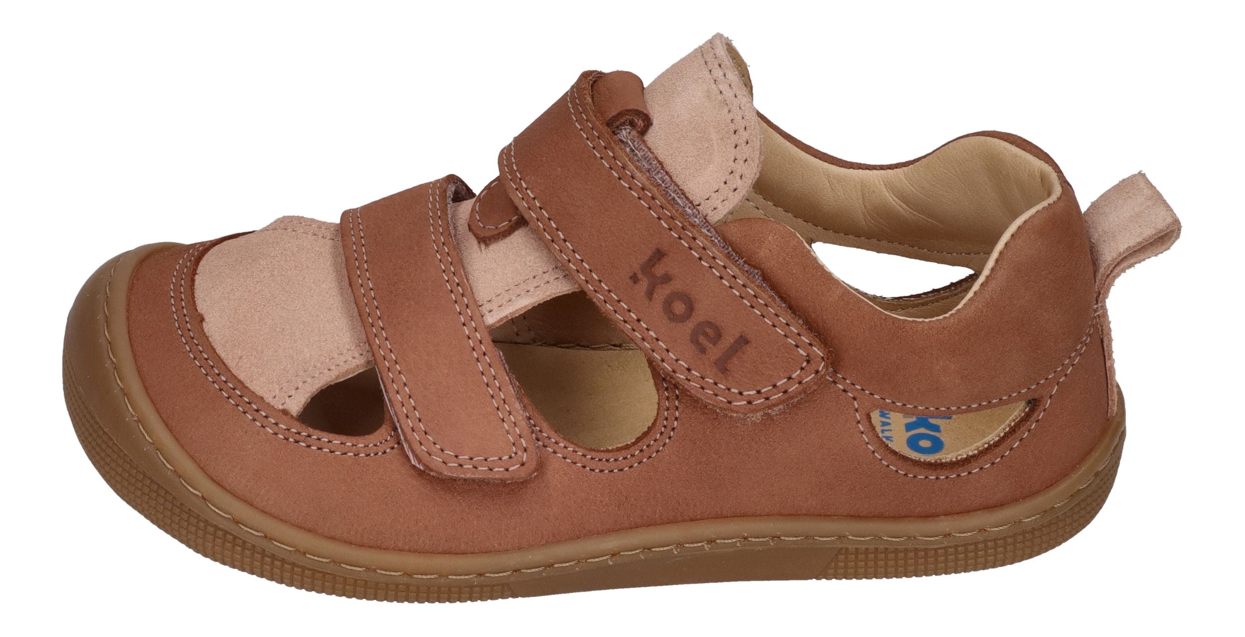KOEL Extraweite Barefoot Kinderschuhe KATO W NAPPA old pink