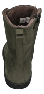 KOEL Damen Barefoot Booties mit Lammwolle FARO - khaki-2