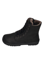 KOEL Damen gefütterte Barefoot Schnürboots GALYON WOOL black