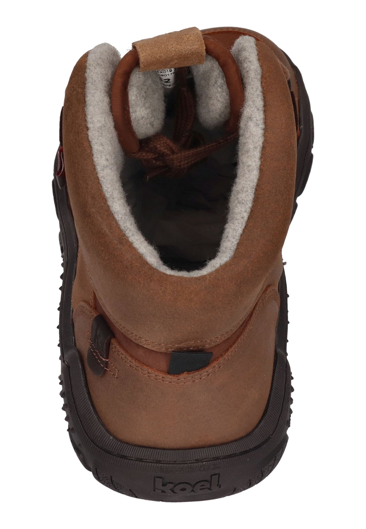 KOEL Herren Barefoot Outdoor Boots ROBO 2.0 MERINO chocolate