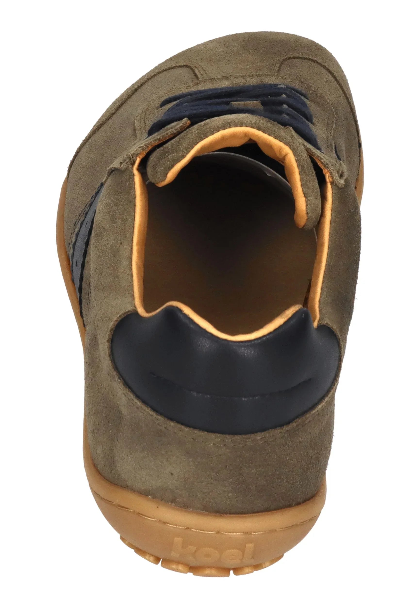 KOEL Herren Barefoot Sneakers ILO SUEDE 3.0 olive - Shoedeal