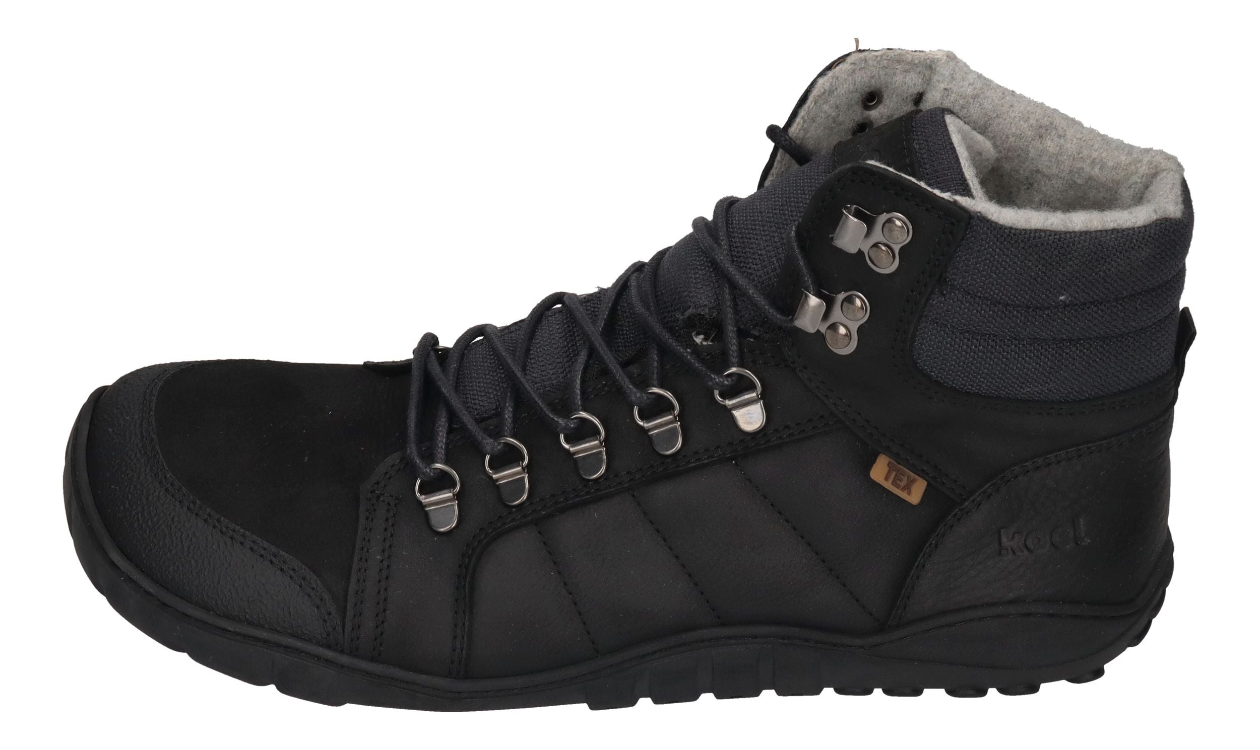 KOEL Herrenschuhe Barefoot Boots - PAUL PL - black