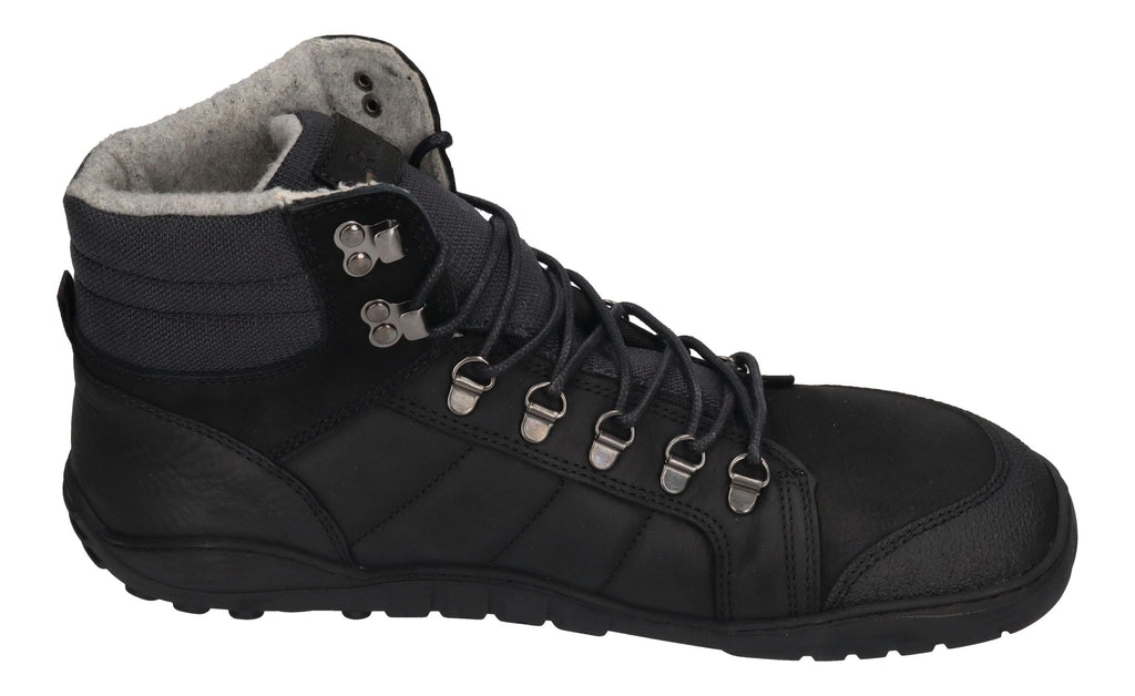 KOEL Herrenschuhe Barefoot Boots - PAUL PL - black