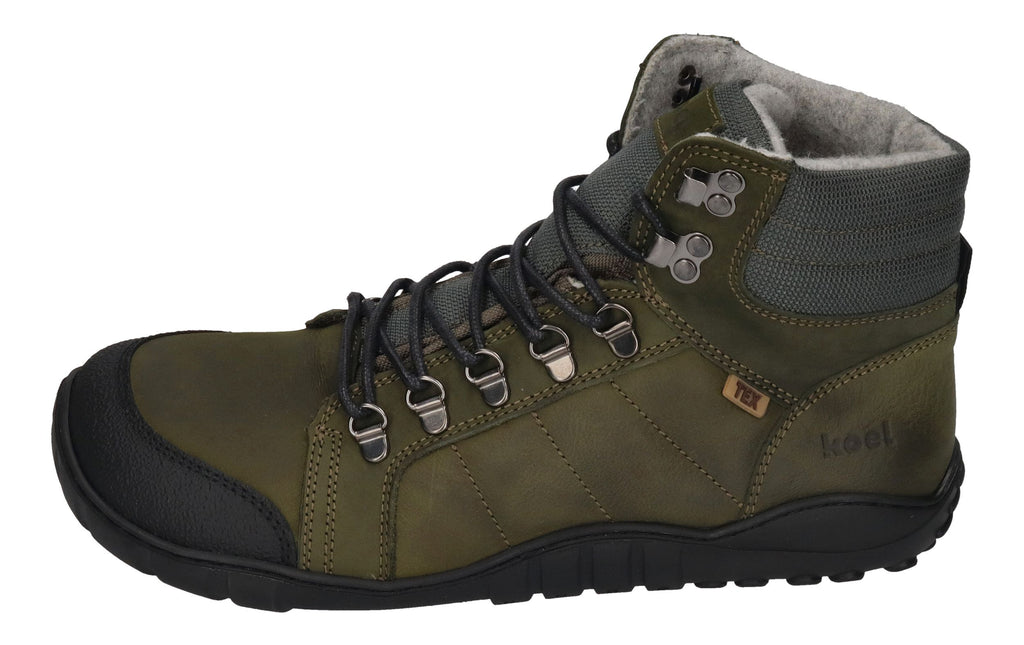 KOEL Herrenschuhe Barefoot Boots - PAUL PL - khaki