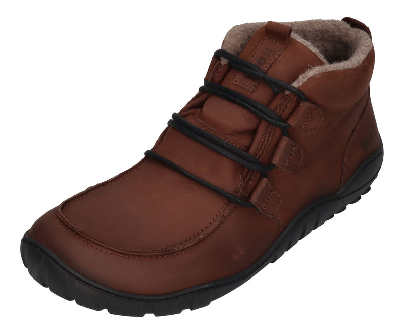 KOEL Herrenschuhe Barefoot Boots PETER HIDRO chocolate