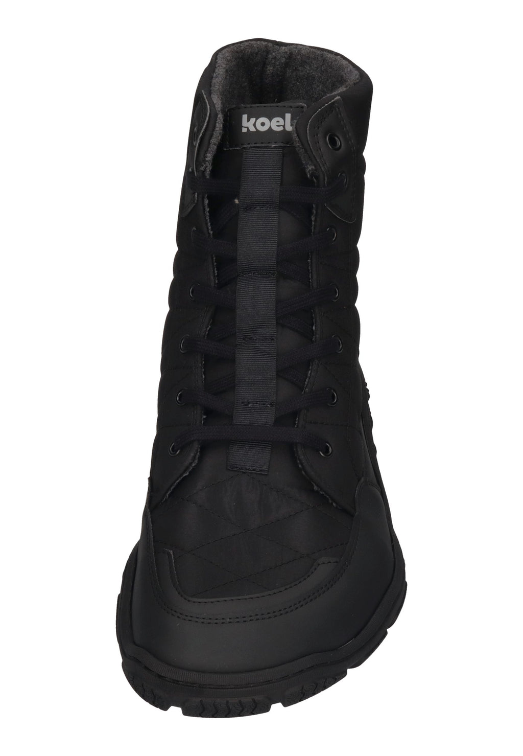 KOEL Herrenschuhe Barefoot Outdoor Boots - RICKI MERINO - black