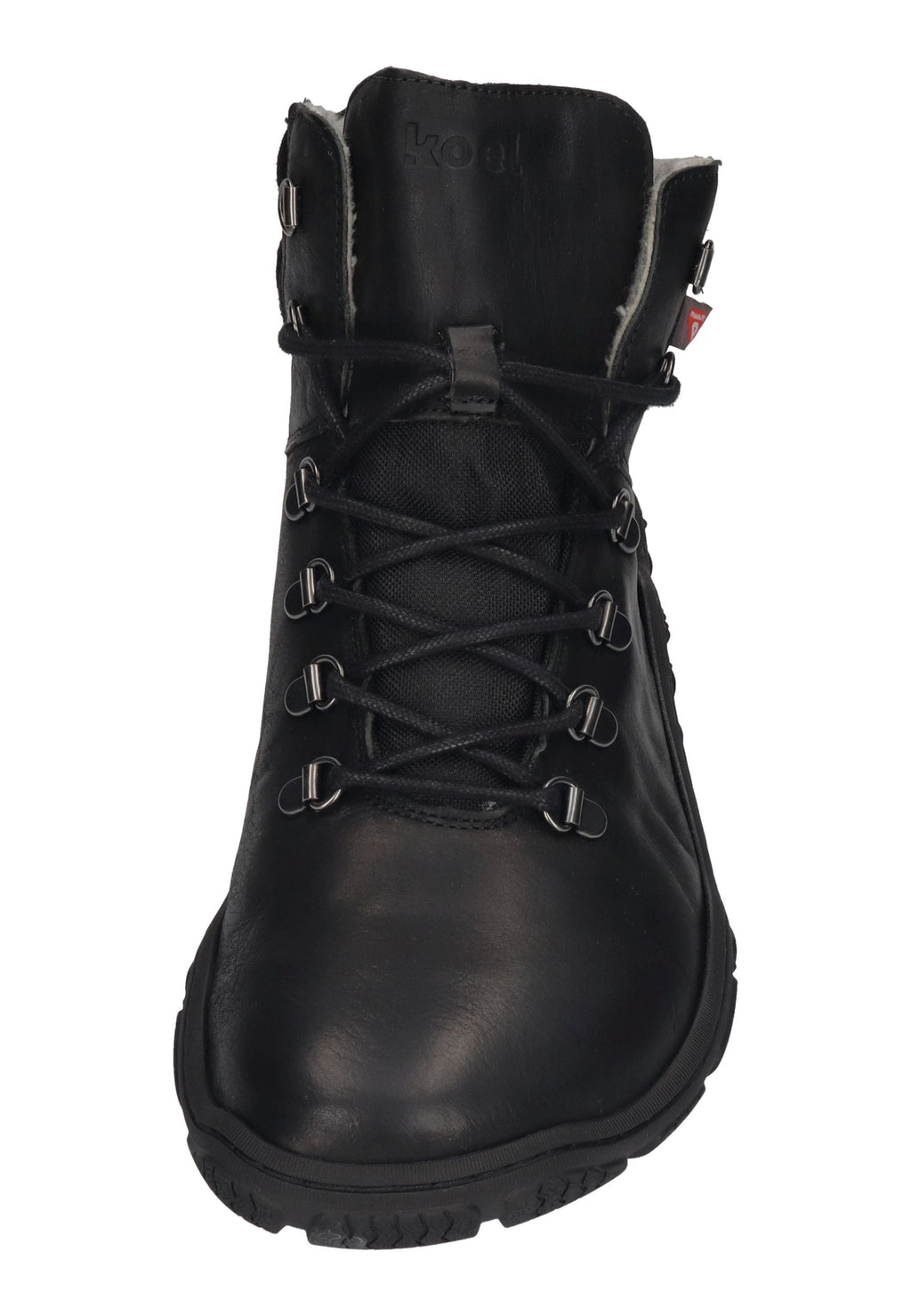 KOEL Herrenschuhe Barefoot Trekking Boots - RIKO MERINO - black
