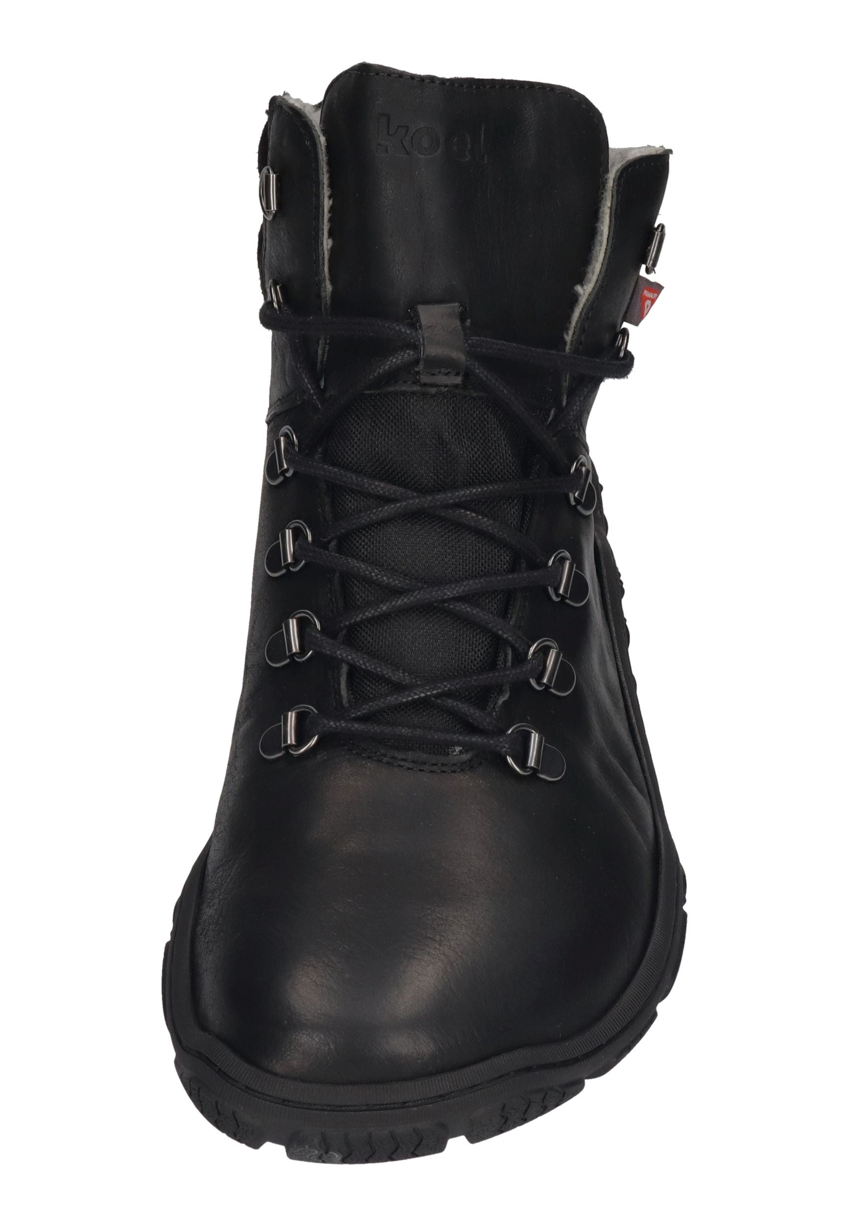 KOEL Herrenschuhe Barefoot Trekking Boots - RIKO MERINO - black