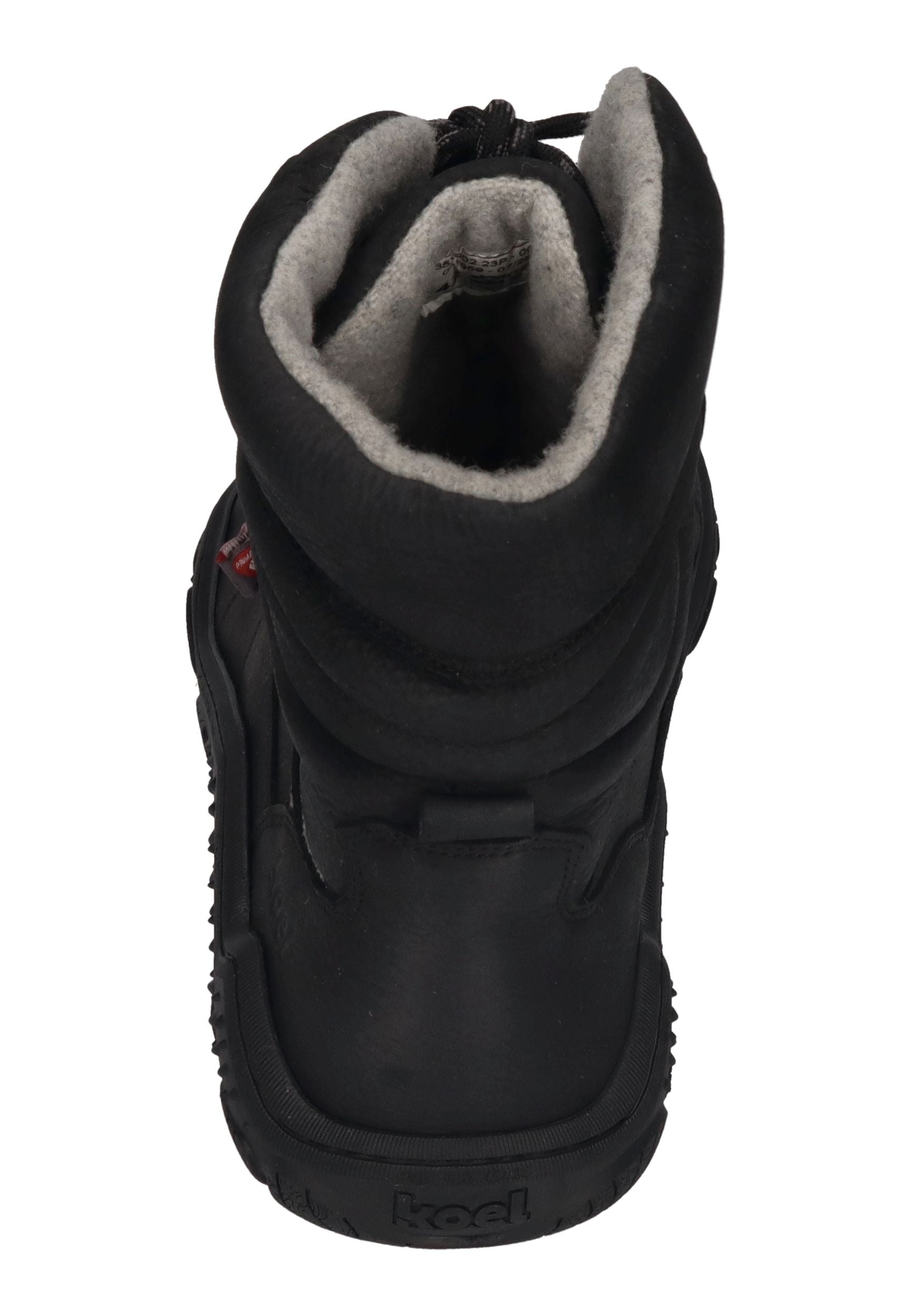 KOEL Herrenschuhe Barefoot Trekking Boots - RISO MERINO - black