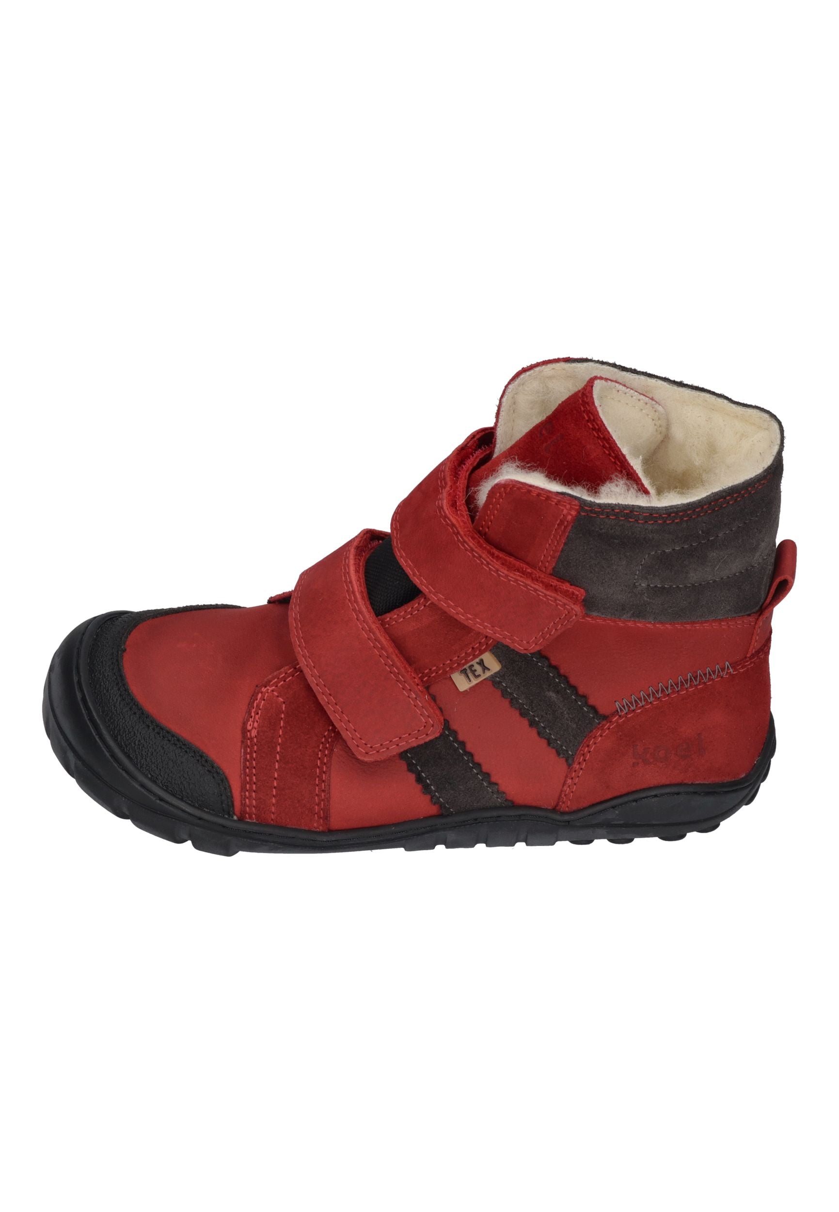 KOEL Teenager Barefoot Boots bis Gr. 41 - MILO 2.0 HYDRO WP red