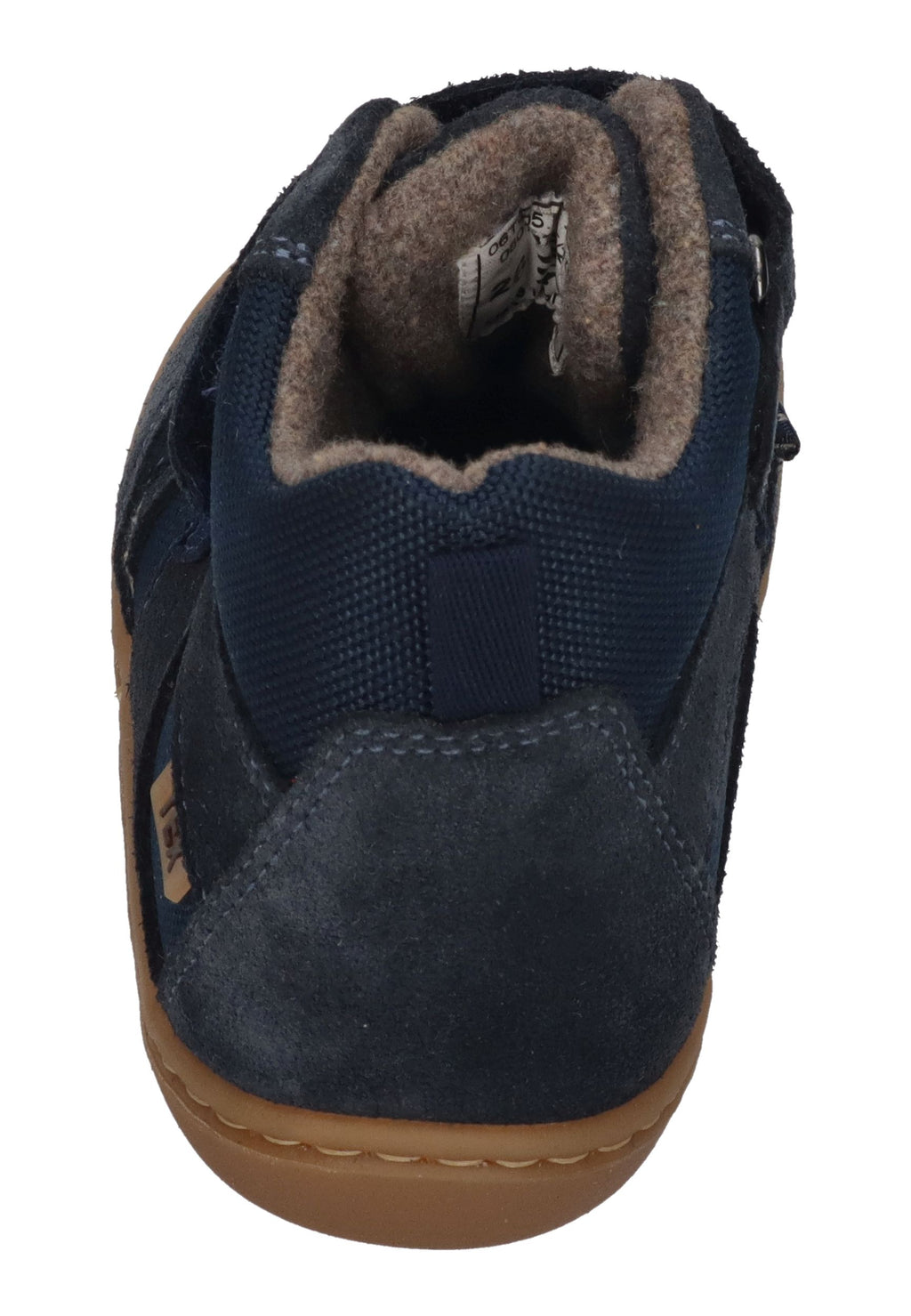 KOEL gefütterte Barefoot Kinderschuhe BEAU MERINO - blue