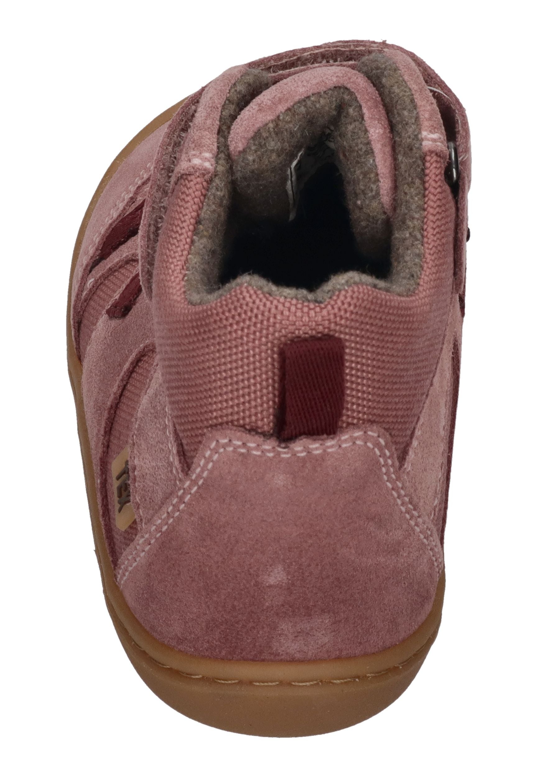 KOEL gefütterte Barefoot Kinderschuhe BEAU MERINO - old pink