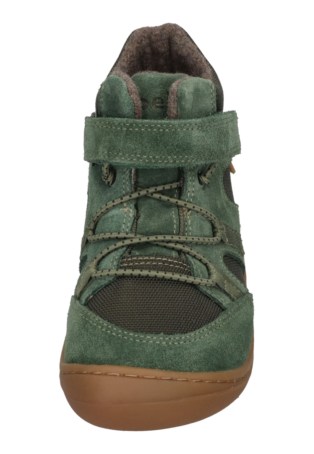 KOEL gefütterte Barefoot Kinderschuhe BEAU MERINO - olive