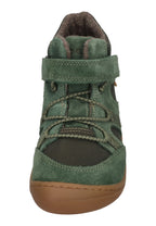 KOEL gefütterte Barefoot Kinderschuhe BEAU MERINO - olive