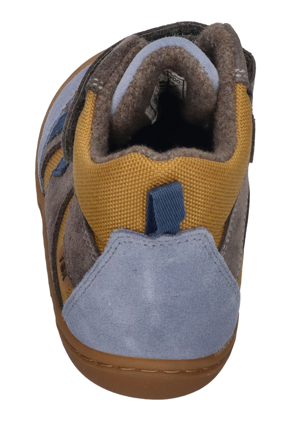 KOEL gefütterte Barefoot Kinderschuhe BEAU MERINO - yellow