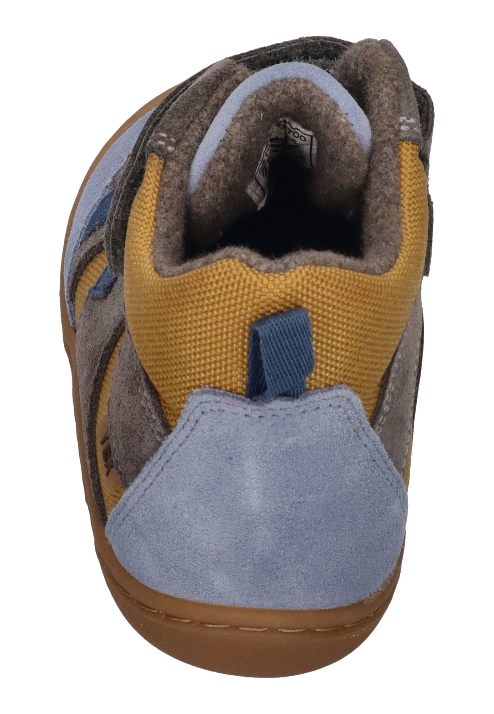 KOEL gefütterte Barefoot Kinderschuhe BEAU MERINO - yellow