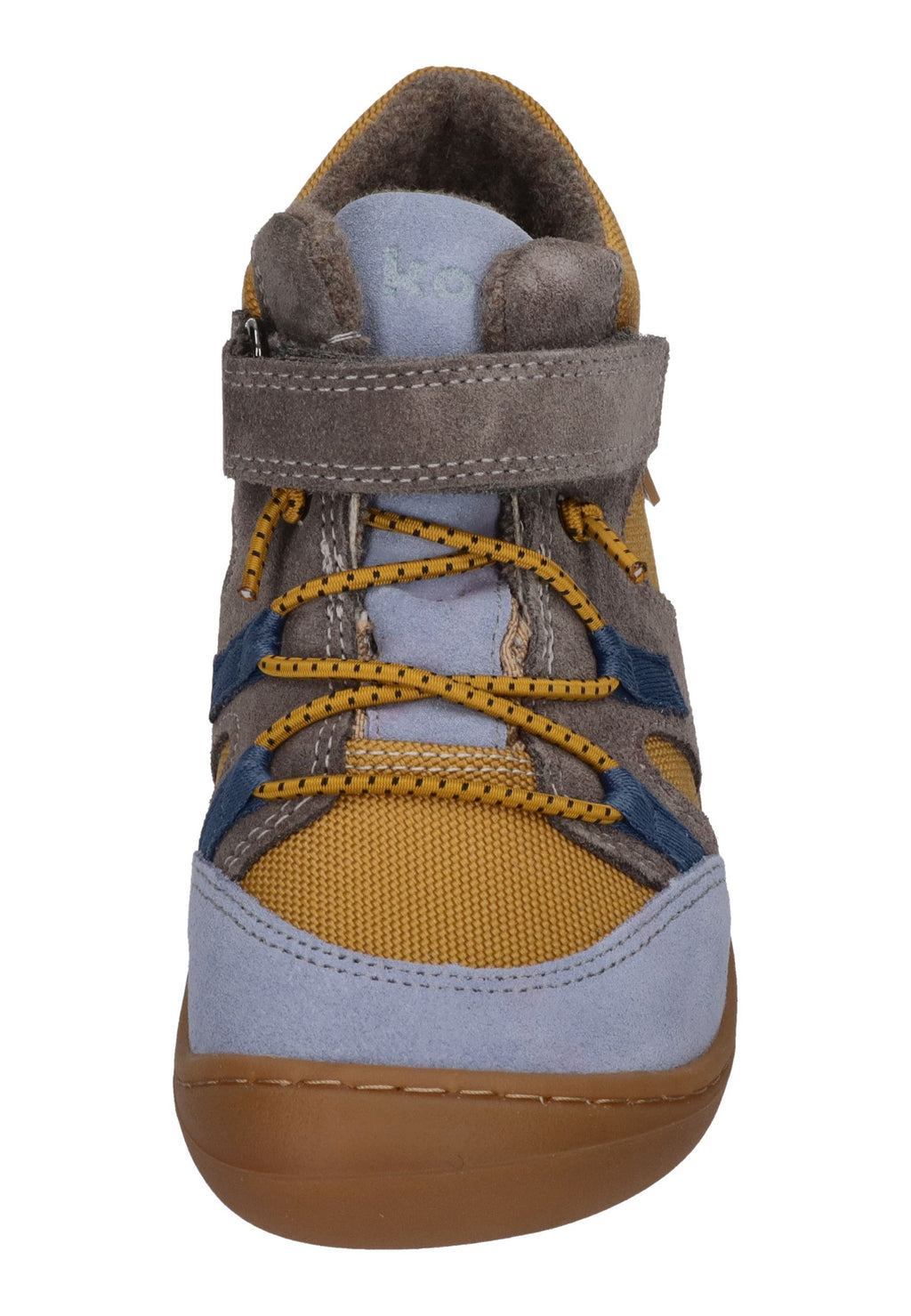 KOEL gefütterte Barefoot Kinderschuhe BEAU MERINO - yellow