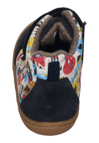 KOEL gefütterte Barefoot Kinderschuhe BEAU PRINTS - blue