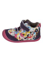 KOEL gefütterte Barefoot Kinderschuhe BEAU PRINTS - lavandel