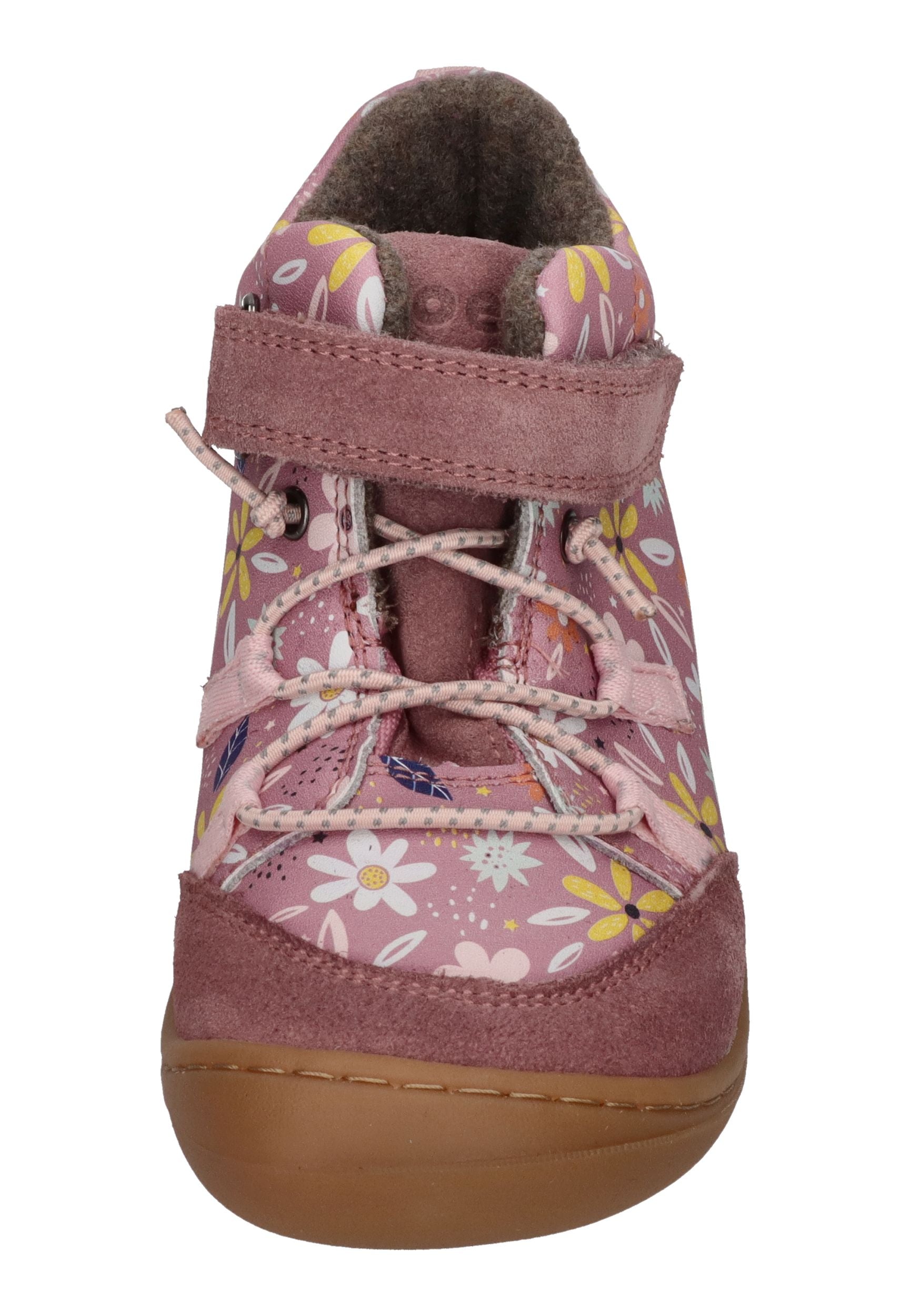 KOEL gefütterte Barefoot Kinderschuhe BEAU PRINTS - old pink