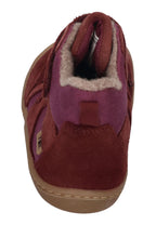 KOEL gefütterte Barefoot Kinderschuhe BEAU WOOL - bordo