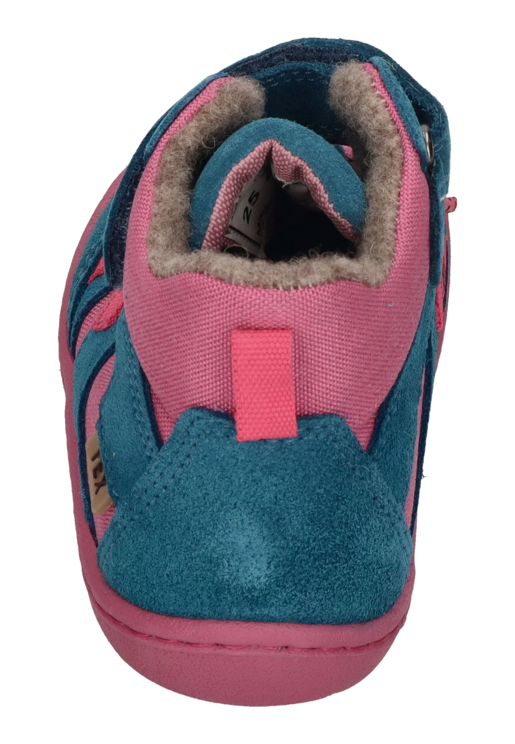 KOEL gefütterte Barefoot Kinderschuhe BEAU WOOL - fuchsia