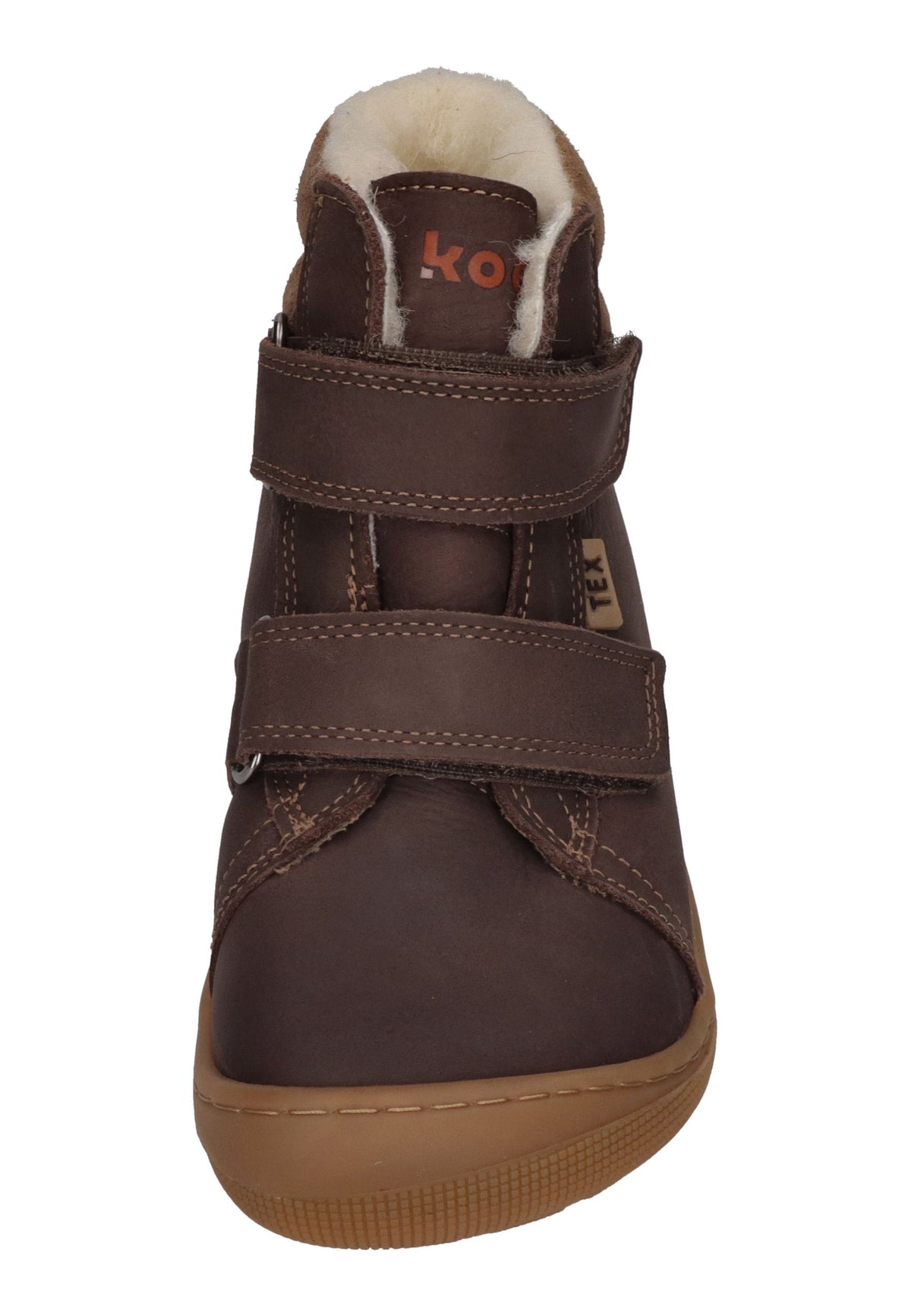 KOEL gefütterte Barefoot Kinderstiefel DEAN 3.0 TEX WOOL brown