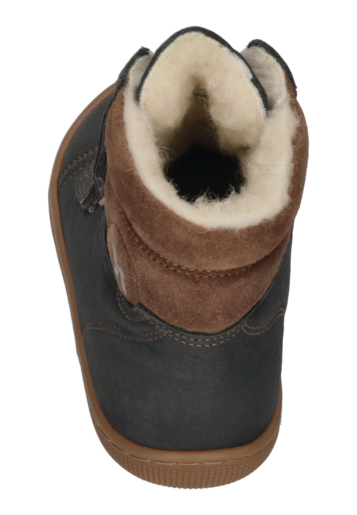 KOEL gefütterte Barefoot Kinderstiefel DEAN 3.0 TEX WOOL dark grey