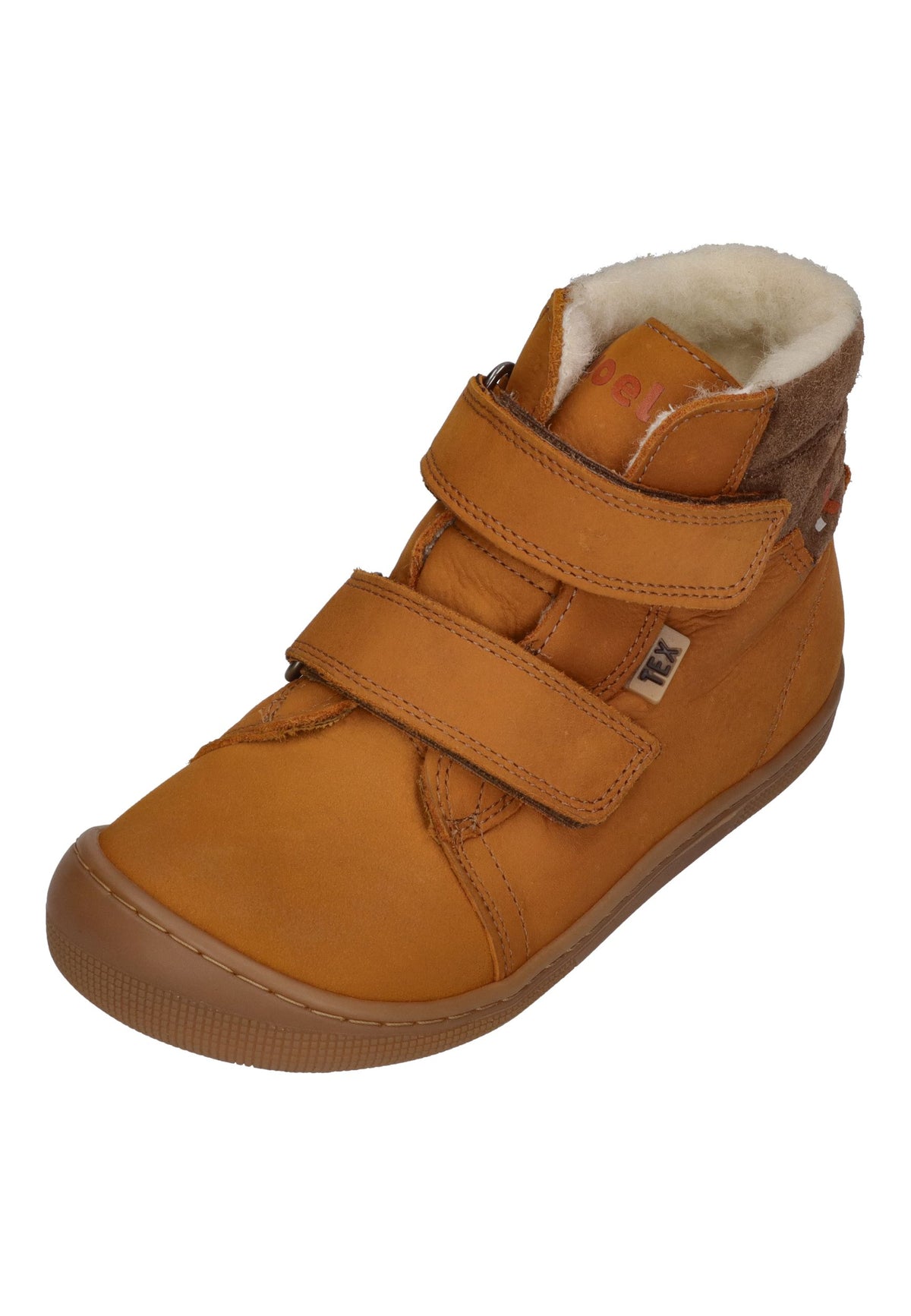 KOEL gefütterte Barefoot Kinderstiefel DEAN 3.0 TEX WOOL miel