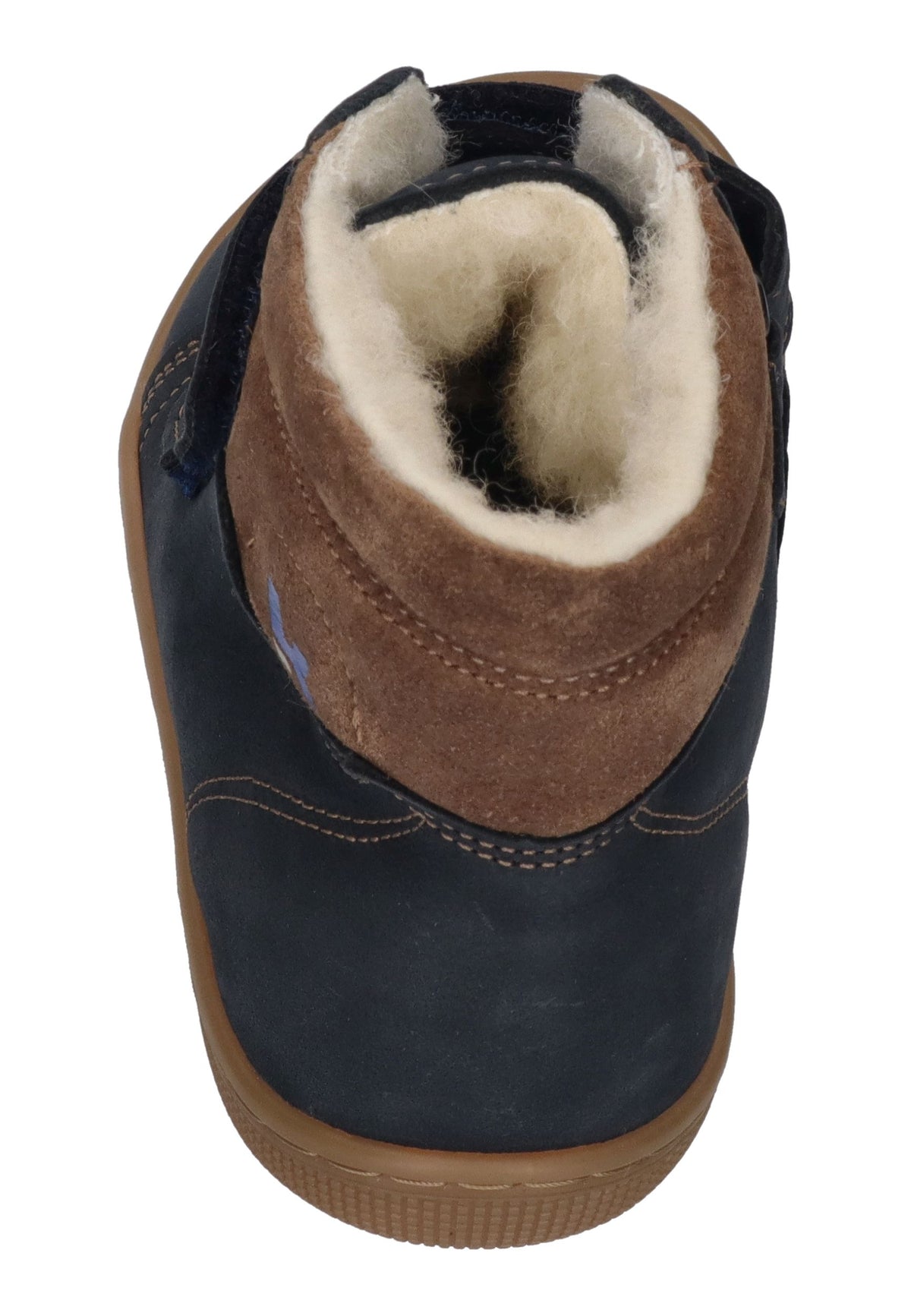 KOEL gefütterte Barefoot Kinderstiefel DEAN 3.0 TEX WOOL navy