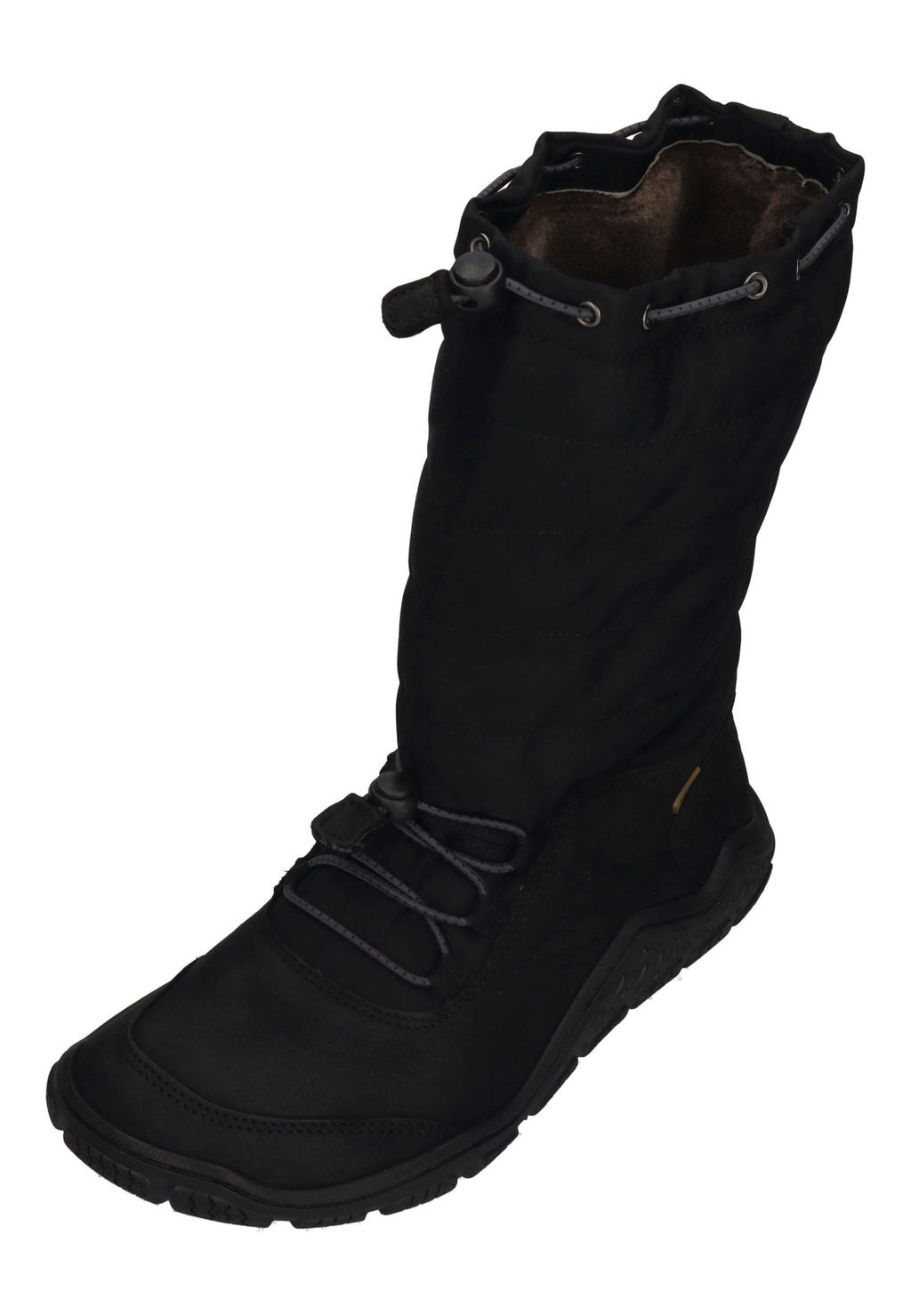 KOEL warm gefütterte Barefoot Damenstiefel RANA LADIES black