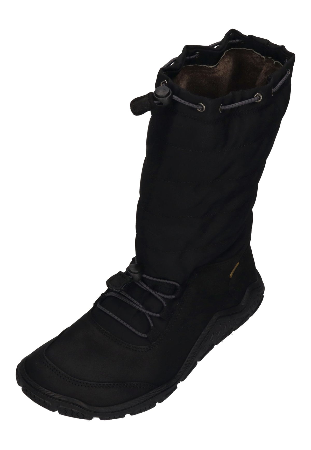 KOEL warm gefütterte Barefoot Damenstiefel RANA LADIES black