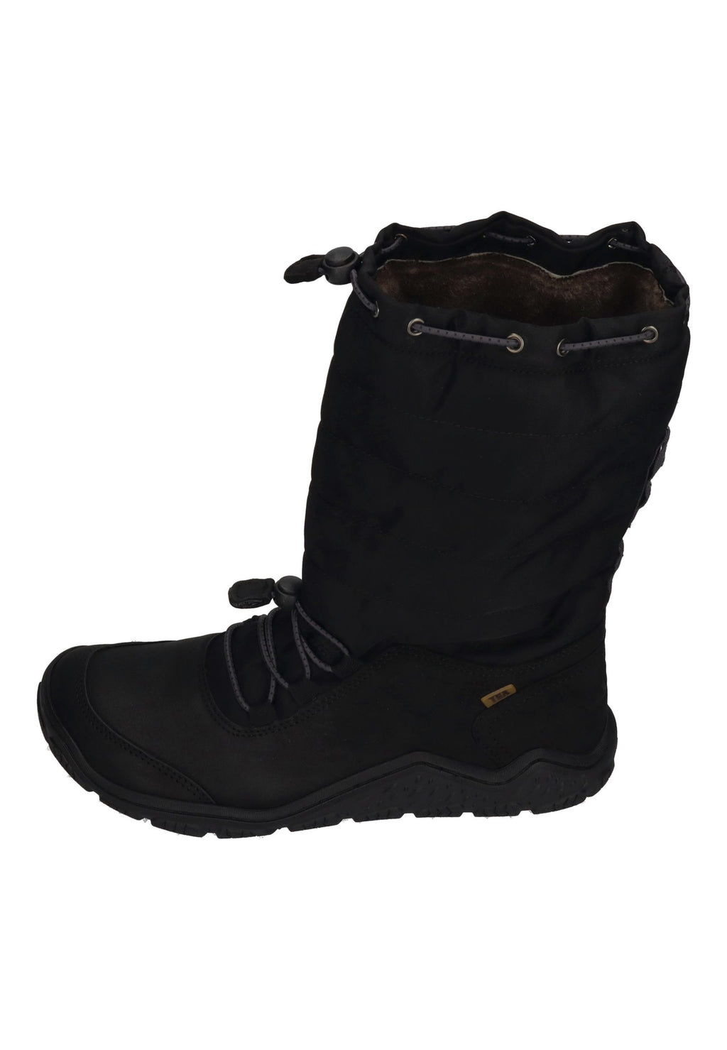 KOEL warm gefütterte Barefoot Damenstiefel RANA LADIES black
