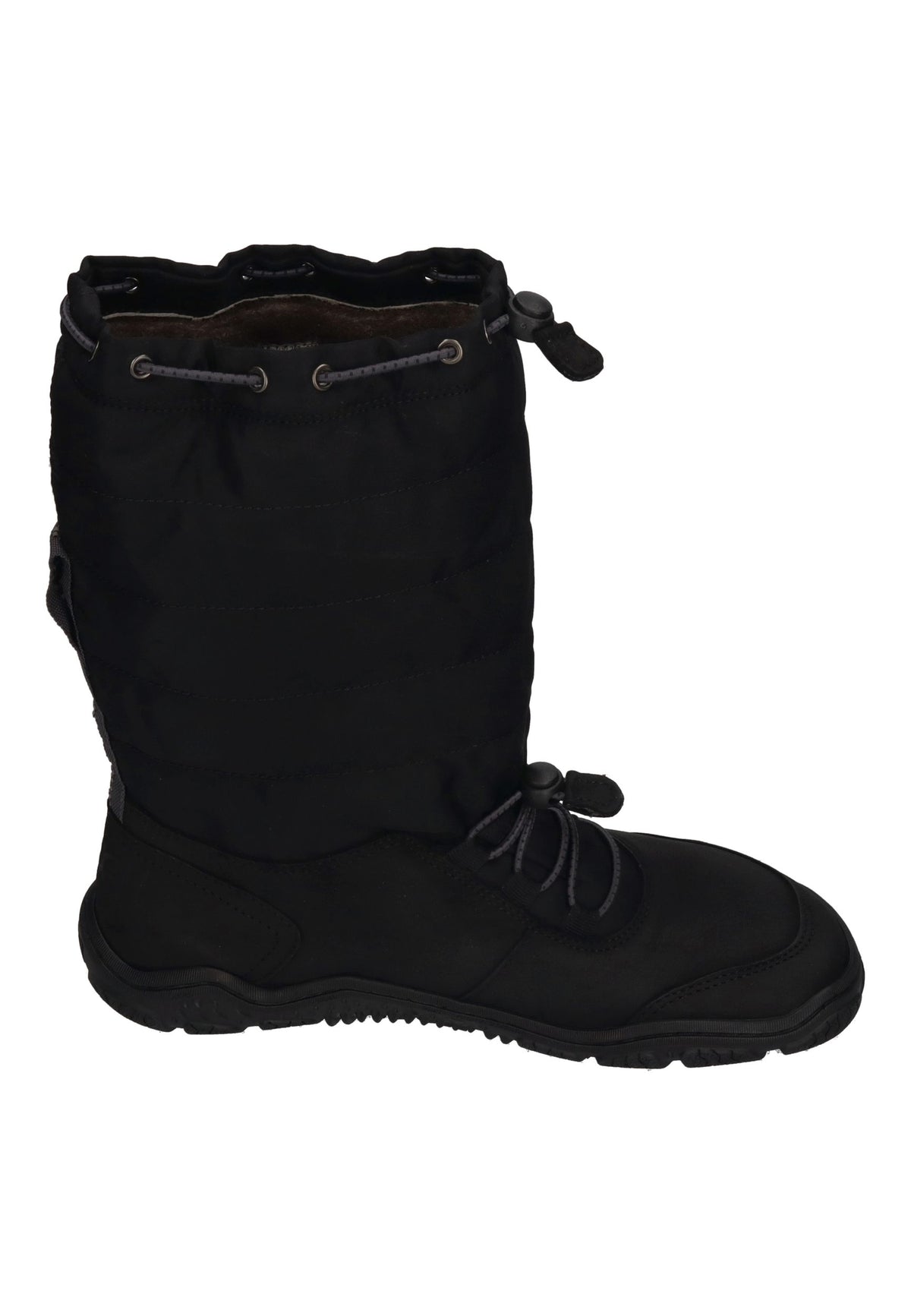 KOEL warm gefütterte Barefoot Damenstiefel RANA LADIES black