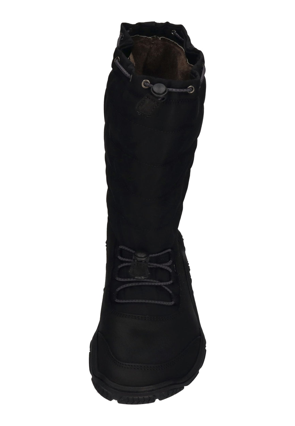 KOEL warm gefütterte Barefoot Damenstiefel RANA LADIES black