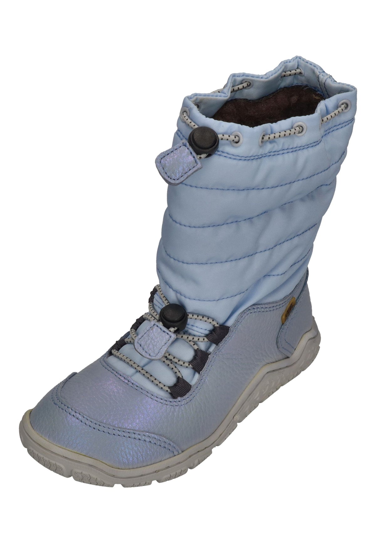 KOEL warm gefütterte Barefoot Kinderstiefel RANA TREK Celeste