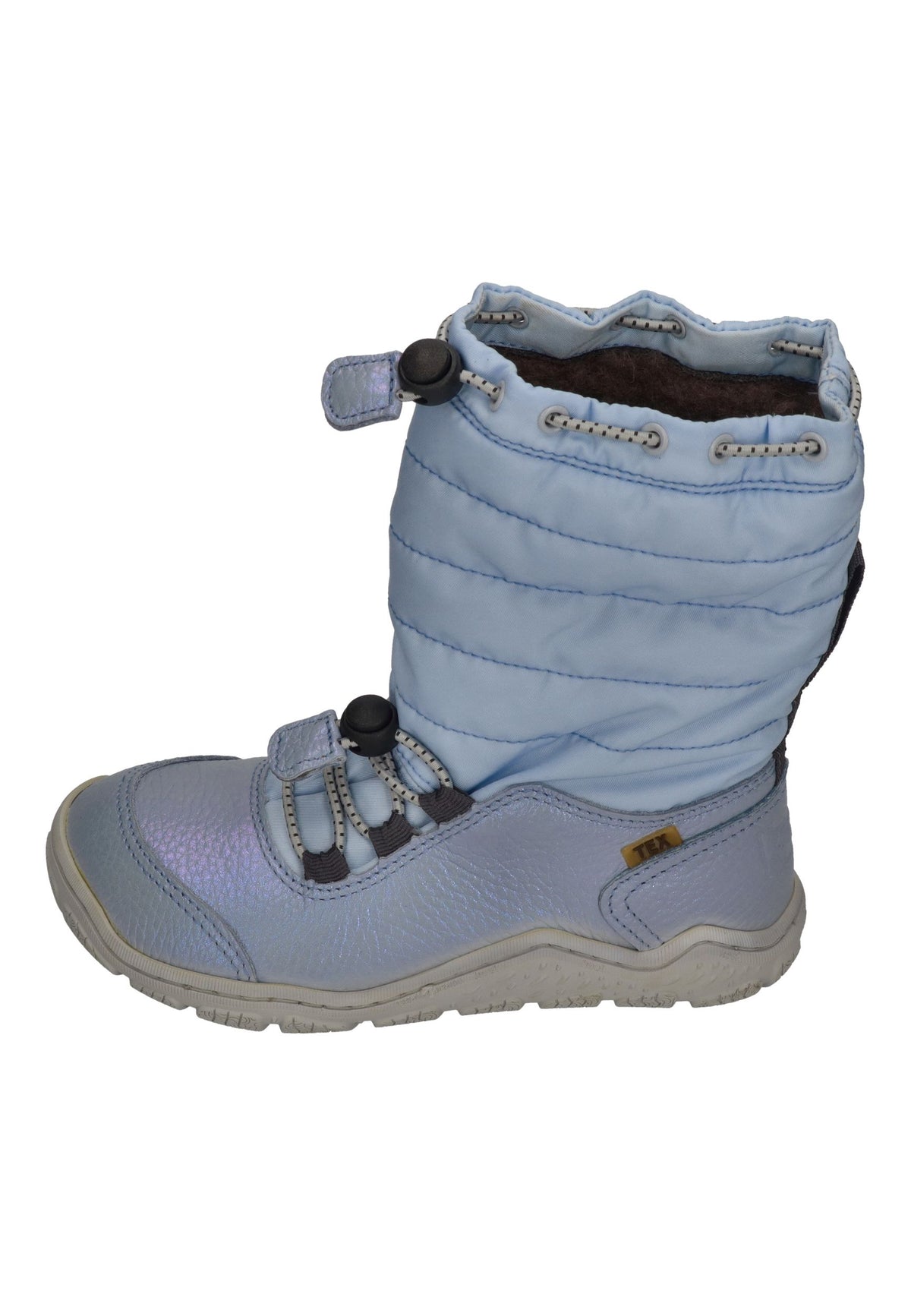 KOEL warm gefütterte Barefoot Kinderstiefel RANA TREK Celeste