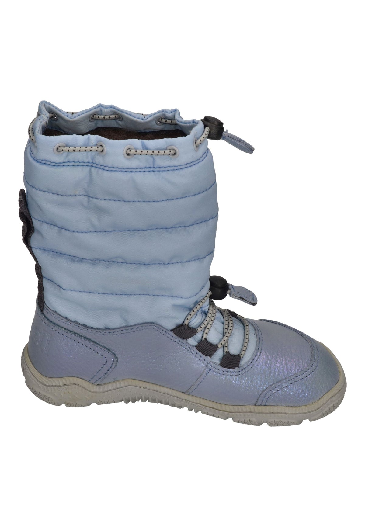KOEL warm gefütterte Barefoot Kinderstiefel RANA TREK Celeste